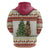 Merry Swissmas Marmot Santa Hoodie Switzerland Christmas Pattern - Wonder Print Shop