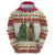 Merry Swissmas Marmot Santa Hoodie Switzerland Christmas Pattern - Wonder Print Shop