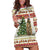 Merry Swissmas Marmot Santa Hoodie Dress Switzerland Christmas Pattern