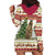 Merry Swissmas Marmot Santa Hoodie Dress Switzerland Christmas Pattern