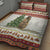 Merry Swissmas Marmot Santa Quilt Bed Set Switzerland Christmas Pattern