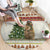 Merry Swissmas Marmot Santa Round Carpet Switzerland Christmas Pattern