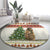 Merry Swissmas Marmot Santa Round Carpet Switzerland Christmas Pattern