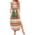 Merry Swissmas Marmot Santa Summer Maxi Dress Switzerland Christmas Pattern