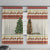 Merry Swissmas Marmot Santa Window Curtain Switzerland Christmas Pattern