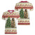 Merry Swissmas Marmot Santa Women V-Neck T-Shirt Switzerland Christmas Pattern