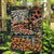 African Mixed Wild Animal Skins Garden Flag