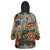 African Mixed Wild Animal Skins Wearable Blanket Hoodie