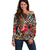 Beautiful African Women Ethnic Motifs Off Shoulder Sweater