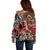 Beautiful African Women Ethnic Motifs Off Shoulder Sweater