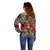 Beautiful African Women Ethnic Motifs Off Shoulder Sweater