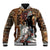 Beautiful Black Woman Baseball Jacket African Tribal Pattern LT9 - Wonder Print Shop