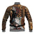 Beautiful Black Woman Baseball Jacket African Tribal Pattern LT9 - Wonder Print Shop