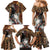 Beautiful Black Woman Family Matching Mermaid Dress and Hawaiian Shirt African Tribal Pattern LT9 - Wonder Print Shop