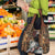 Beautiful Black Woman Grocery Bag African Tribal Pattern