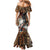 Beautiful Black Woman Mermaid Dress African Tribal Pattern - Wonder Print Shop