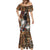 Beautiful Black Woman Mermaid Dress African Tribal Pattern - Wonder Print Shop