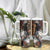 Beautiful Black Woman Tumbler With Handle African Tribal Pattern - Wonder Print Shop