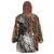 Beautiful Black Woman Wearable Blanket Hoodie African Tribal Pattern