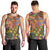 Traditional Ethnic African Vintage Motifs Men Tank Top