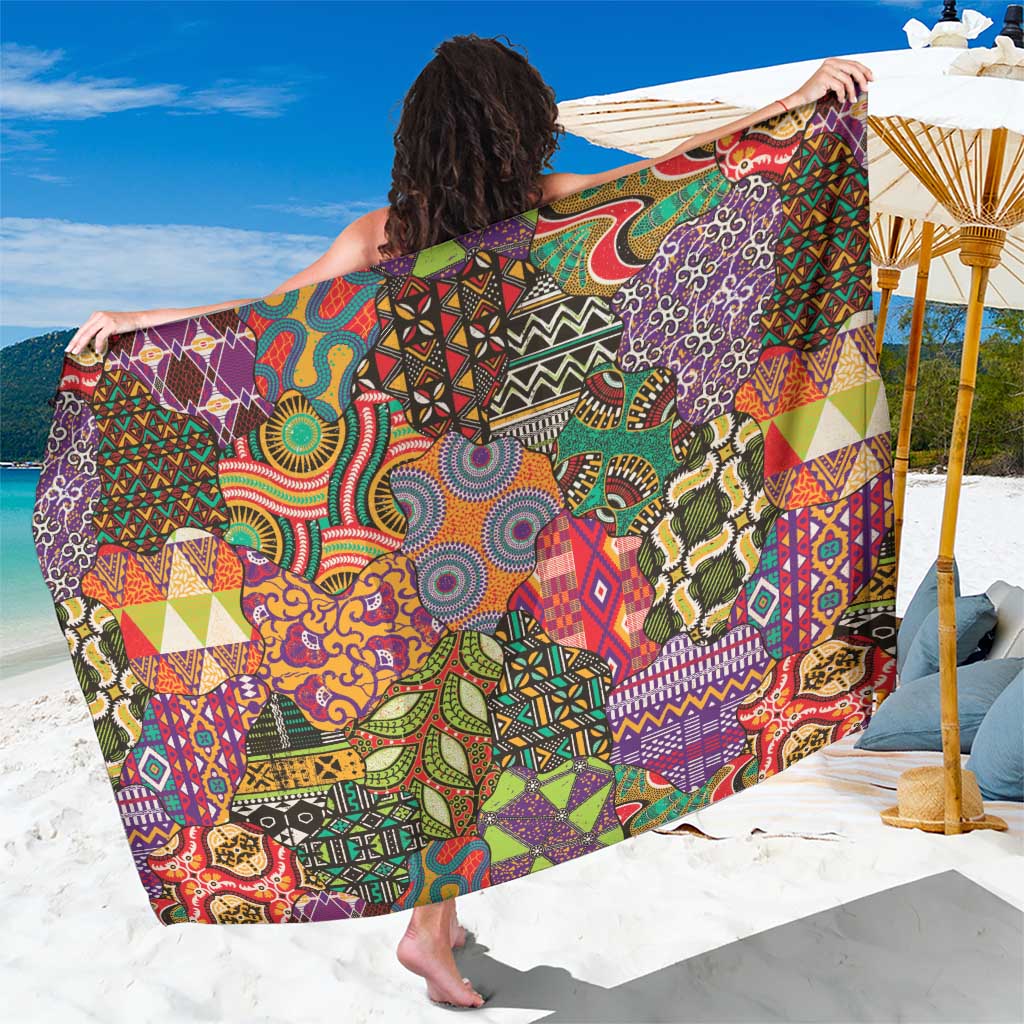 Traditional Ethnic African Vintage Motifs Sarong