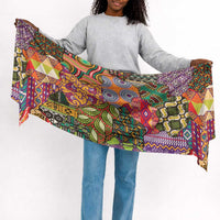Traditional Ethnic African Vintage Motifs Simple Headwrap