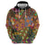 Traditional Ethnic African Vintage Motifs Zip Hoodie - Wonder Print Shop