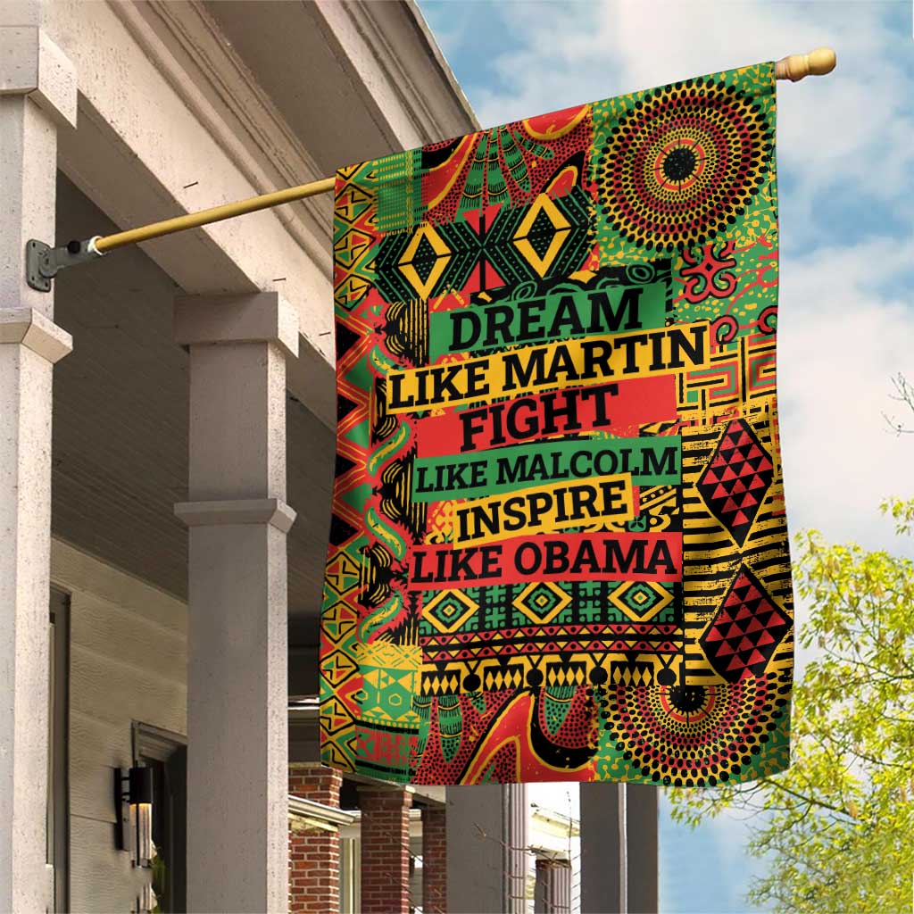 Black History Black Month Dream Like Garden Flag