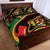 Rastafarian Lion Proud of Jamaica Quilt Bed Set Reggae My Soul - Wonder Print Shop