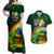 Kiss Me I'm Gay St Patricks Day Couples Matching Off Shoulder Maxi Dress and Hawaiian Shirt LT9 - Wonder Print Shop