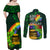 Kiss Me I'm Gay St Patricks Day Couples Matching Off Shoulder Maxi Dress and Long Sleeve Button Shirt LT9 - Wonder Print Shop