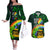 Kiss Me I'm Gay St Patricks Day Couples Matching Off The Shoulder Long Sleeve Dress and Hawaiian Shirt LT9 - Wonder Print Shop