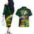 Kiss Me I'm Gay St Patricks Day Couples Matching Off The Shoulder Long Sleeve Dress and Hawaiian Shirt LT9 - Wonder Print Shop