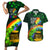 Kiss Me I'm Gay St Patricks Day Couples Matching Short Sleeve Bodycon Dress and Hawaiian Shirt LT9 - Wonder Print Shop