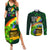 Kiss Me I'm Gay St Patricks Day Couples Matching Summer Maxi Dress and Long Sleeve Button Shirt LT9 - Wonder Print Shop