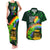 Kiss Me I'm Gay St Patricks Day Couples Matching Tank Maxi Dress and Hawaiian Shirt LT9 - Wonder Print Shop