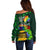 Kiss Me I'm Gay St Patricks Day Off Shoulder Sweater - Wonder Print Shop