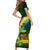 Kiss Me I'm Gay St Patricks Day Short Sleeve Bodycon Dress - Wonder Print Shop