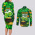 Be Irish St Patricks Day Couples Matching Long Sleeve Bodycon Dress and Long Sleeve Button Shirt Drink Drank Drunk LT9 - Wonder Print Shop