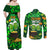 Be Irish St Patricks Day Couples Matching Off Shoulder Maxi Dress and Long Sleeve Button Shirt Drink Drank Drunk LT9 - Wonder Print Shop