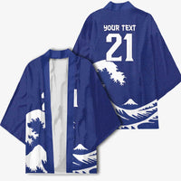 Custom Football Japan Yatagarasu Kimono Tsunami Wave Pattern