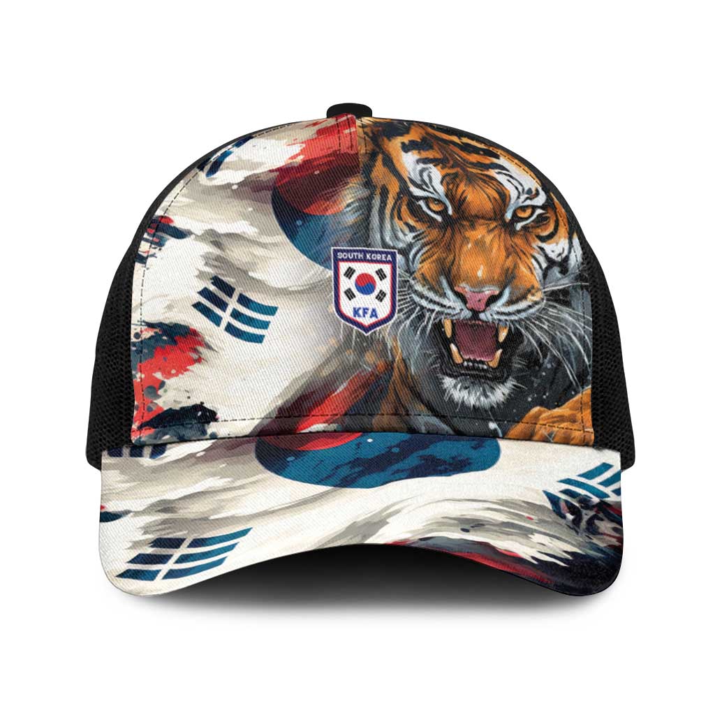 South Korea Football Champions Baseball Net Cap Tigers of Asia