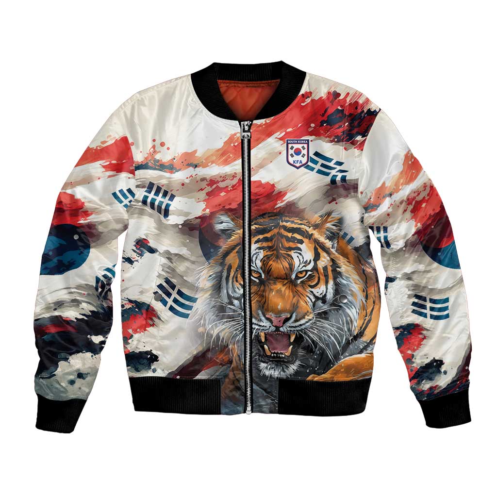 South Korea Football Champions Bomber Jacket Tigers of Asia