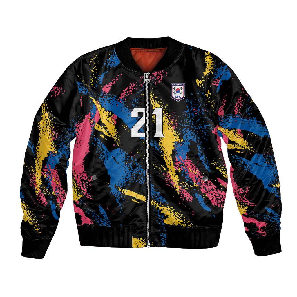Custom Football South Korea WC26 Bomber Jacket Taegeuk Warriors Retro 2022