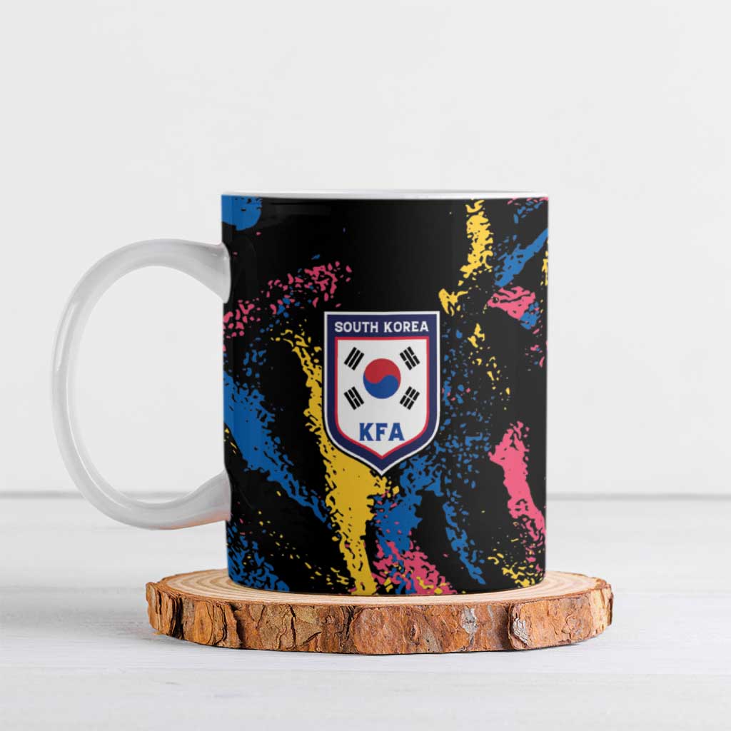 Custom Football South Korea WC26 Ceramic Mug Taegeuk Warriors Retro 2022