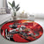 Canada Ice Hockey Champions Personalized Round Carpet Proud Member of the Eh Team