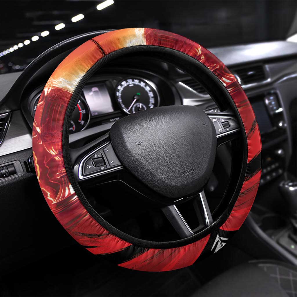 Canada Ice Hockey Champions Steering Wheel Cover Proud Member of the Eh Team