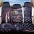 United States Ice Hockey Champions Personalized Back Car Seat Cover Lets Go Boy USA Goal