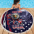 United States Ice Hockey Champions Personalized Beach Blanket Lets Go Boy USA Goal