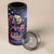 United States Ice Hockey Champions Personalized 4 in 1 Can Cooler Tumbler Lets Go Boy USA Goal